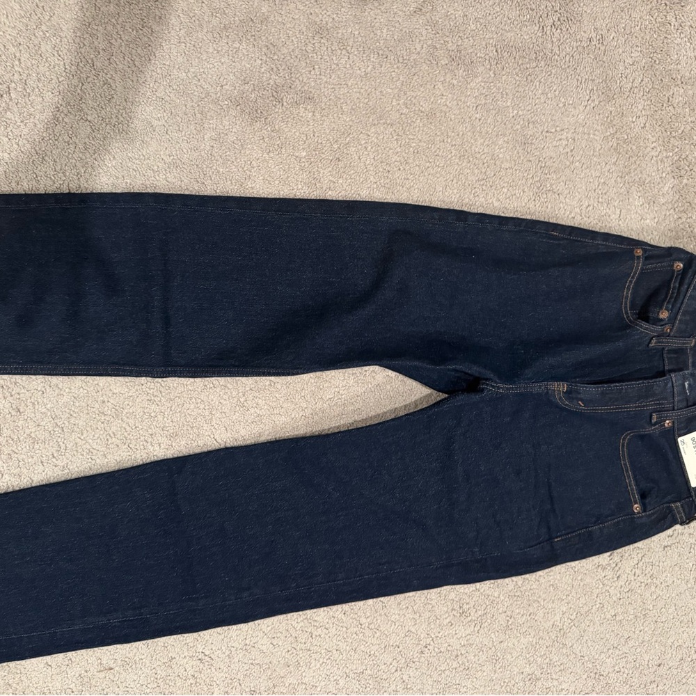 Abercrombie High Rise 90s Relaxed Jean 25 short - Picture 2 of 5
